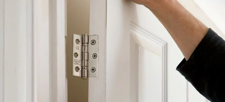 Bathroom Stall Door Hinge Repair in Navarre, FL